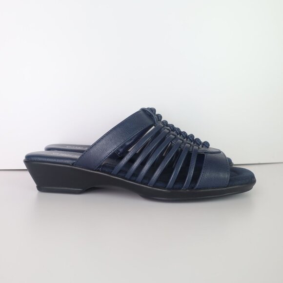 Easy Street Nola Women Sandal Navy Size 7.5- 0146 - Picture 1 of 15